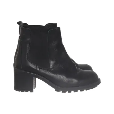 Heeled boots (Black) from Maison Shoeshibar Leather