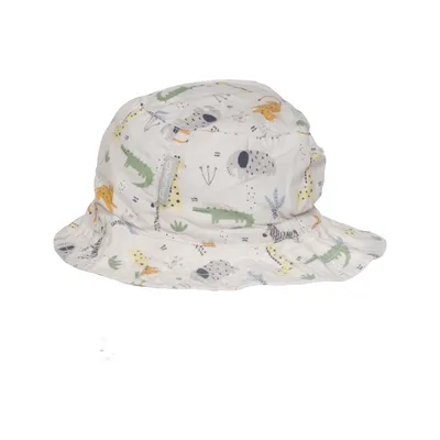 Bucket hat (Wit, Meerkleurig) van Alana Katoen