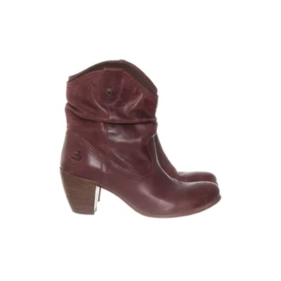 Heeled boots (Red) from Lavorazione Artigiana Leather