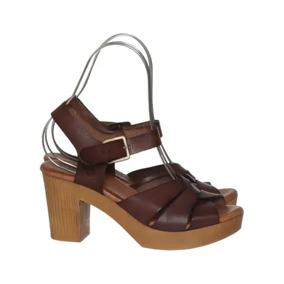 Clogs (Brown) from Effortless Leather