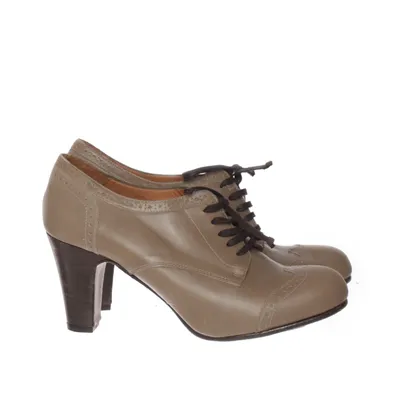 High heels (Brown) from Mer Du Sud Leather