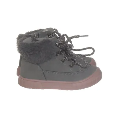 Bottes à lacets (Gris, Rose) de Nelli Blu