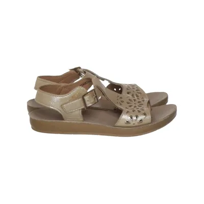Sandalen (Goud) van Selection Leer