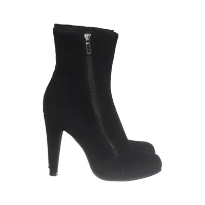 Heeled boots (Black) from Novita Leather
