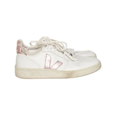Baskets (Blanc, Rose) de Veja Cuir