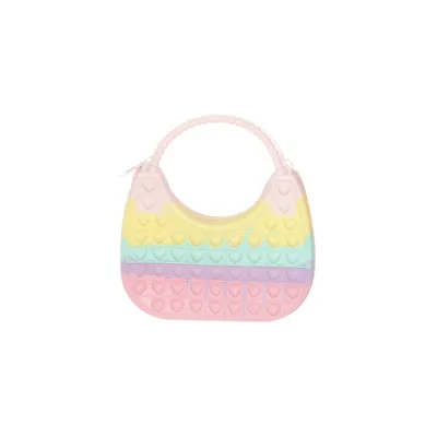 Håndtaske (Pink, Lilla, Gul)