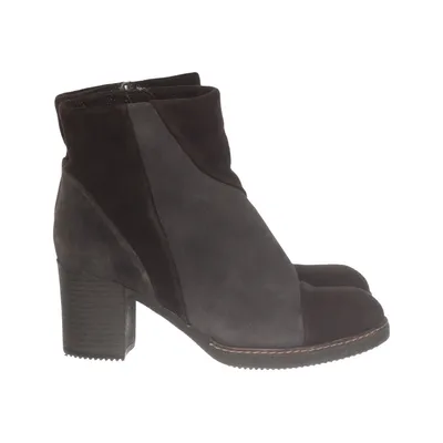 Bottes à talons (Marron, Gris) de Marco Tozzi