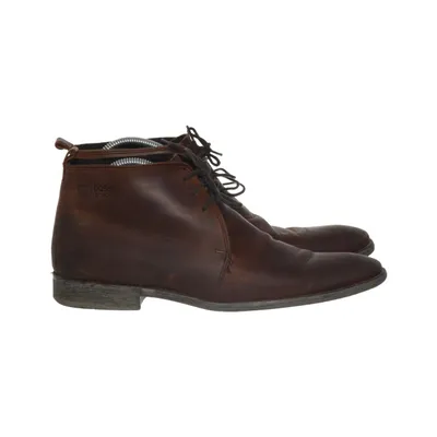 Desert boots (Cumin) van Base London Leer