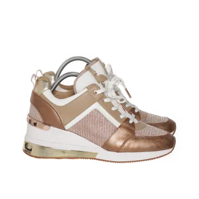 Sneakers (White, Beige, Multicolored) from Michael Kors Leather