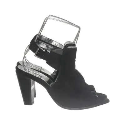 Sandales à talons hauts (Noir) de Redfoot Cuir