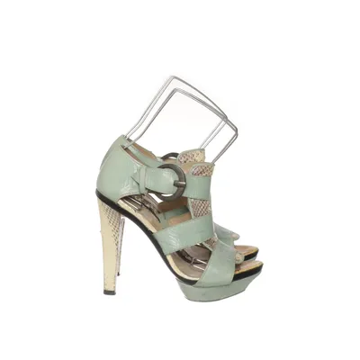 High heel sandals (Green, Beige) from Paco Gil