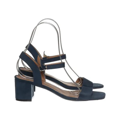 Sandals (Blue) from Vices Faux leather, Faux suede