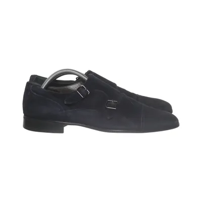 Monkstraps (Blå) från Moreschi Skinn