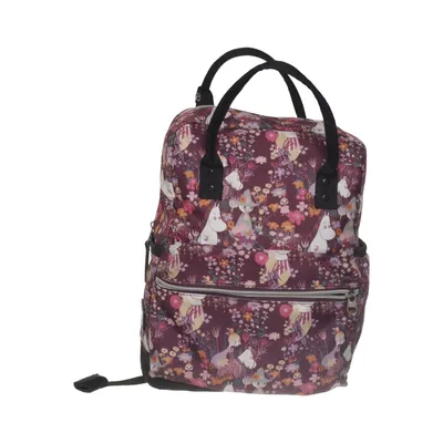 Backpack (Purple, Multicolored) from Moomin by Martinex Polyester