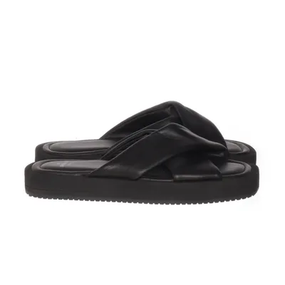Slip-ins (Black) from Copenhagen Studios Faux leather