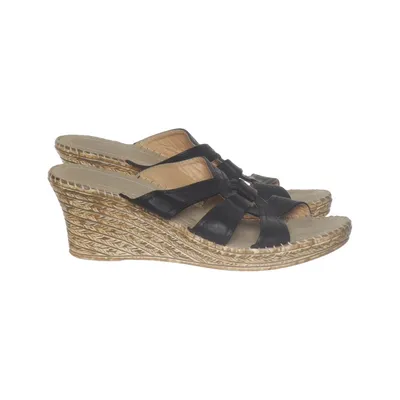 Sleehakken (Zwart, Beige) van Comfy Step