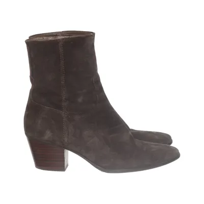 Bottes à talons (Marron) de Pedro Miralles Daim