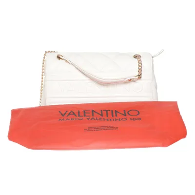 Axelremsväska (Vit) från Valentino by Mario Valentino Polyester, Polyuretan