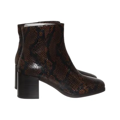 Heeled boots (Brown, Multicolored) from Strandfein Leather
