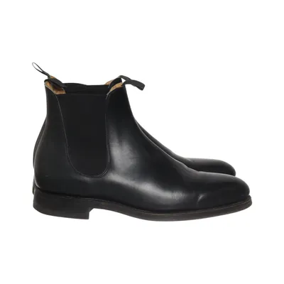 Chelsea boots (Zwart) van Meermin Leer