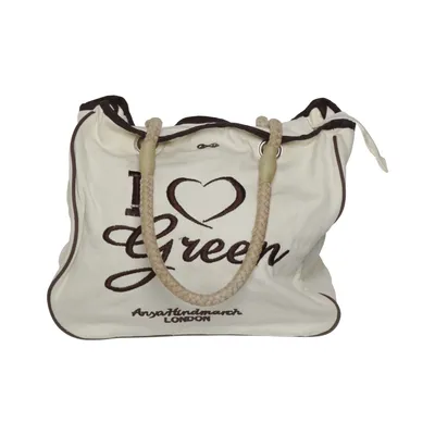 Canvas bag (I Am Not A Plastic Bag) from Anya Hindmarch
