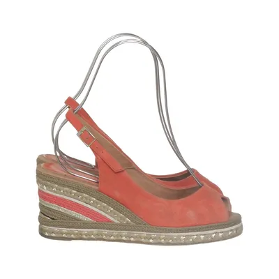 Wedges (Red, Brown, Multicolored) from Palomitas Leather
