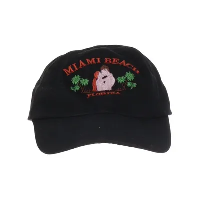 Baseball cap (Black) from Carne Bollente Cotton