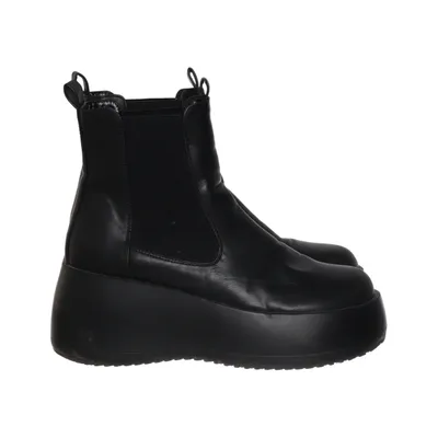 Chelsea boots (Zwart) van Even & Odd Leer
