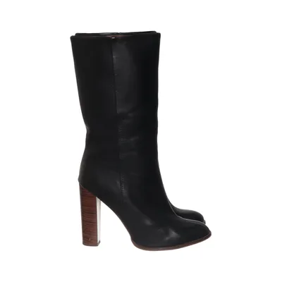 Heeled boots (Black)