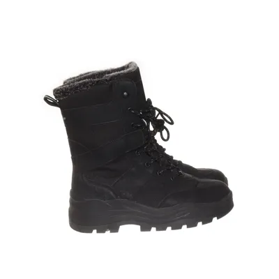 Laced boots (Black) from Linear
