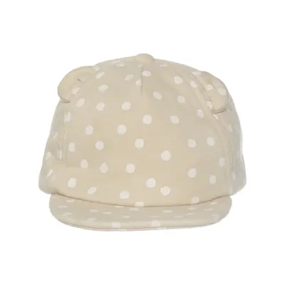 Cap (Beige, White, Multicolored) from Rikiki Cotton, Polyester