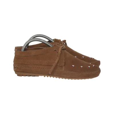 Bottines en daim (Marron) de Minnetonka Cuir