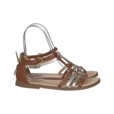 Gladiator sandals (Brown, Silver, Gold) from Geox Leather