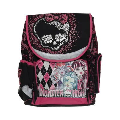 Backpack (Black, Pink, Multicolored) from Monster High