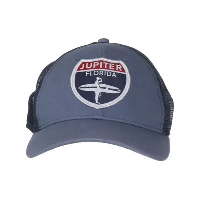 Trucker cap (Blue) from Jupiter Cotton, Polyester