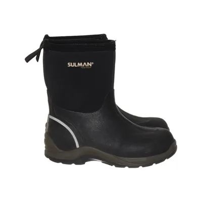 Korte gummistøvler (Sort) fra Sulman
