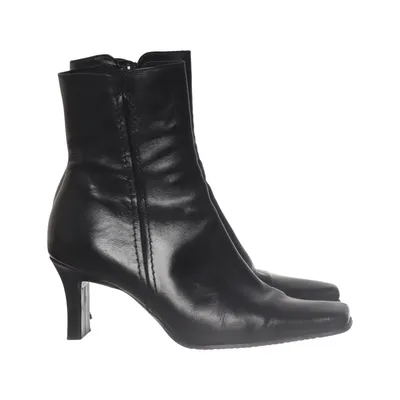 Bottes à talons (Noir) de Ryłko Cuir