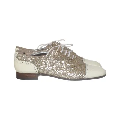 Brogues (Gold, Beige) from Georgia Rose
