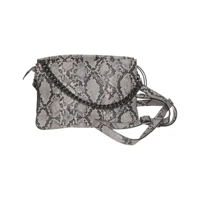 Shoulder-bag (Gray, Black, White) from Victoria's Secret Polyester, Polyurethane