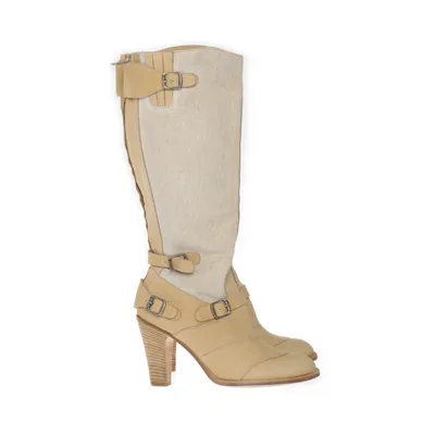 Boots (Beige) from Belstaff Leather