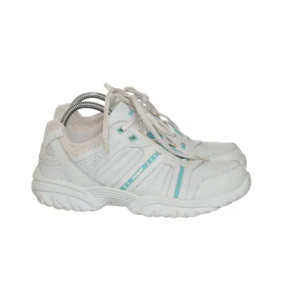 Baskets (Blanc, Turquoise) de Shamp
