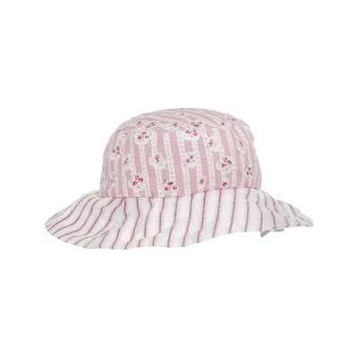 Bucket hat (Pink, White, Multicolored) from Pippi Cotton