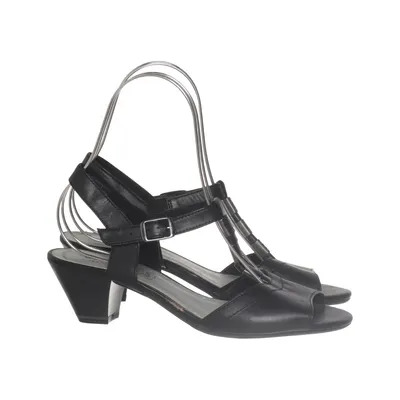 Sandales à talons hauts (Noir) de Jana Fashion Cuir
