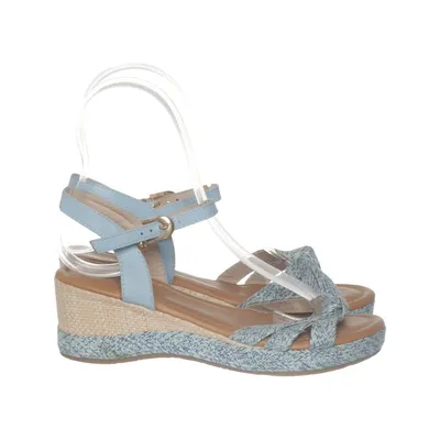 Chaussure compensées (Bleu, Beige) de Graceland