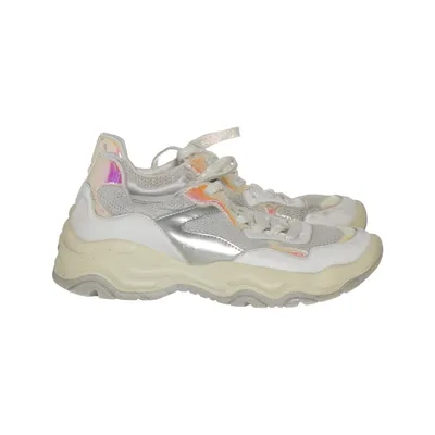 Sneakers (White, Silver, Multicolored) from Primigi Leather