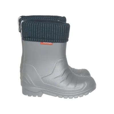 Low rubber boots (Gray, Blue) from Demar