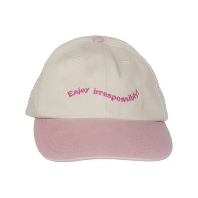 Casquette de baseball (Beige, Rose) de Beechfield Coton