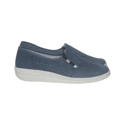 Slip-ons (Blå) från Avena Skinn