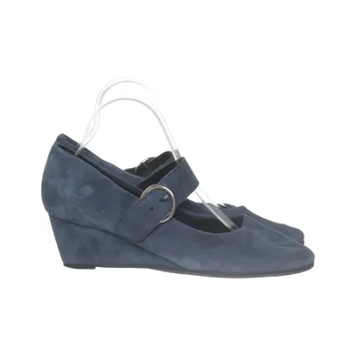 Sleehakken (Blauw) van La Shoe Leer