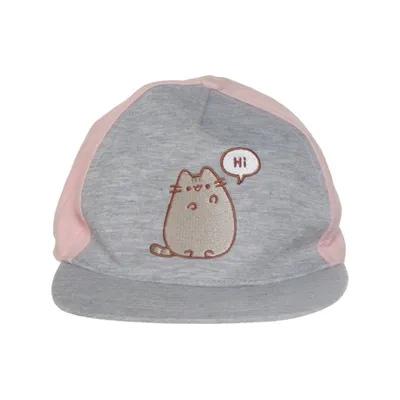 Honkbalpet (Grijs, Roze) van Pusheen Katoen, Polyester